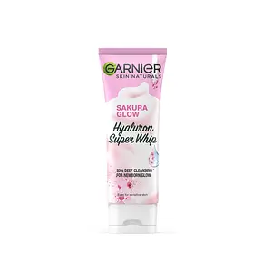 Garnier Sakura Glow Hyaluron Super Whip Foam Asia