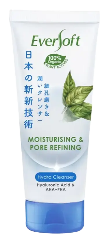 Eversoft Hydra Green Tea Cleanser Moist & Pore Refining