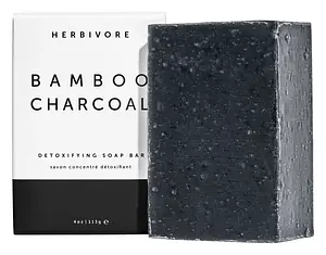 Herbivore Bamboo Charcoal Detoxifying Soap Bar