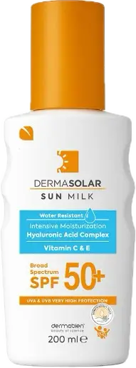 Dermabien Dermasolar Sun Milk Broad Spectrum SPF 50+