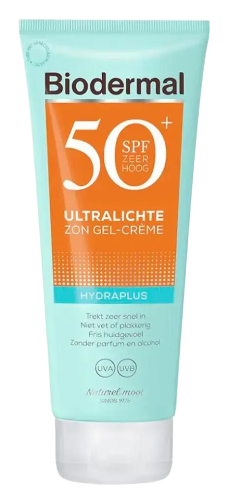 Biodermal Hydraplus Ultralichte Zon Gel-Crème SPF 50+
