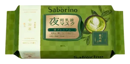 Saborino Night Mask Matcha Milk