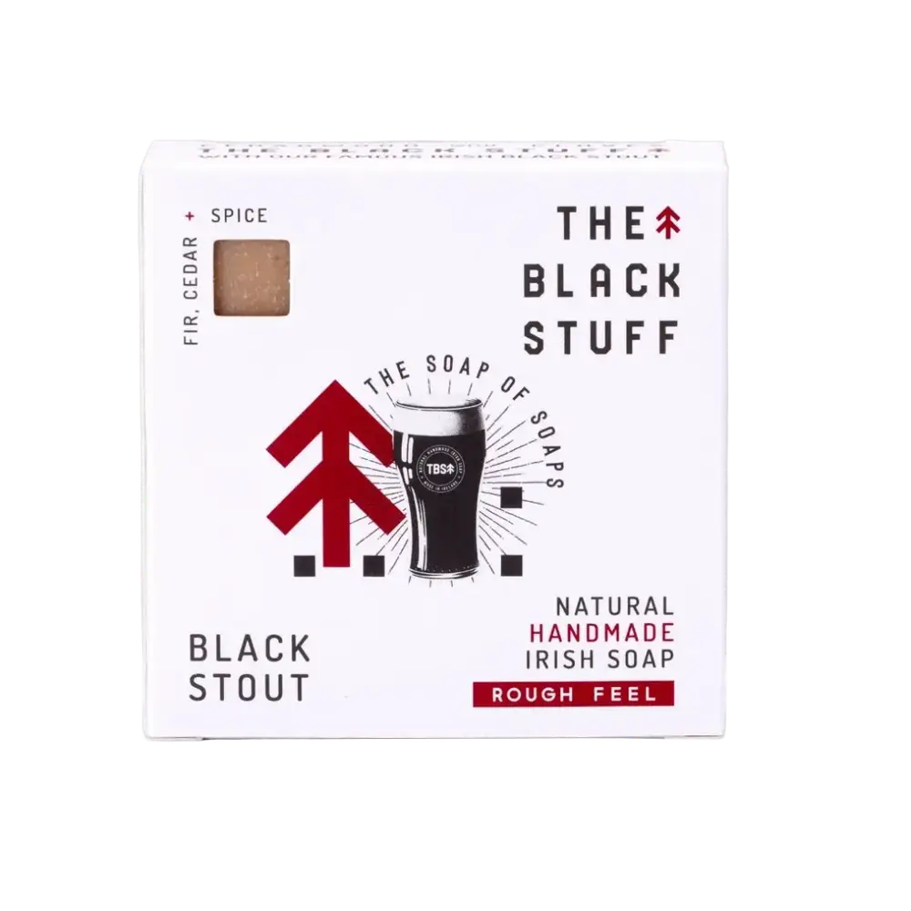 The Black Stuff Black Stout Natural Handmade Irish Soap
