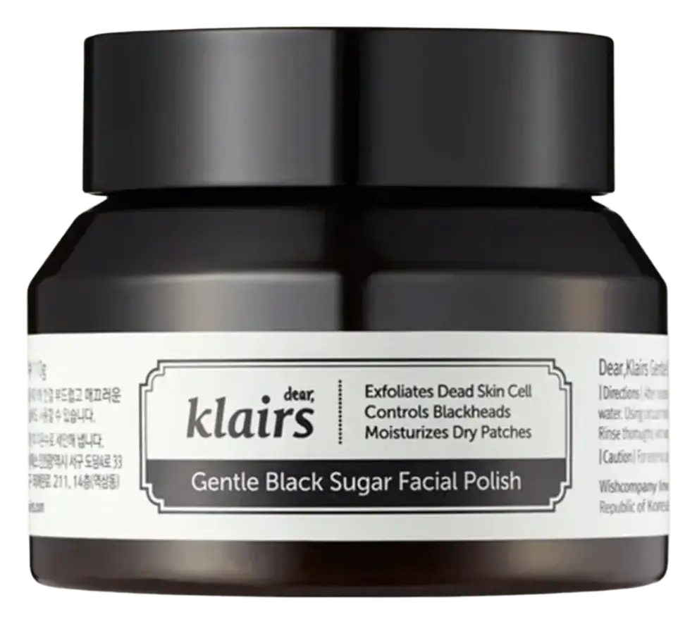 Dear, Klairs Gentle Black Sugar Facial Polish