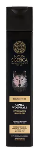Natura Siberica Alfa Wolfmale Invigorating Shower Gel