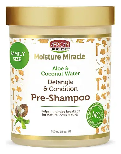 African Pride Aloe & Coconut Water Pre-Shampoo