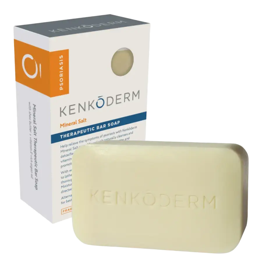 Kenkoderm Therapeutic Bar Soap Mineral Salt