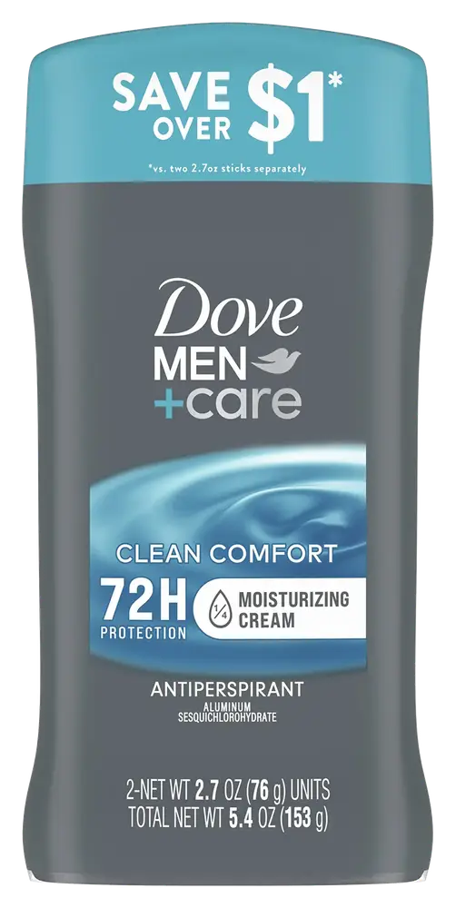 Dove Men+Care Clean Comfort Antiperspirant Stick