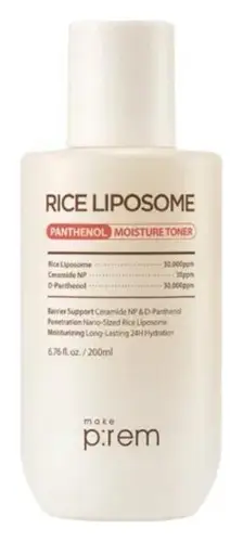 Make p:rem Rice Liposome Panthenol Moisture Toner