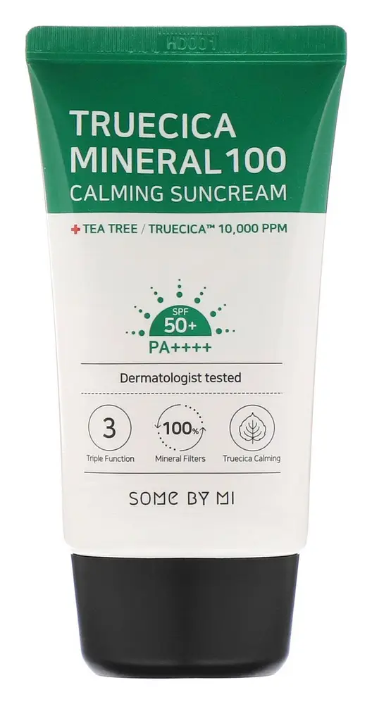 Some By Mi Truecica Mineral 100 Calming Suncream SPF 50+ PA++++