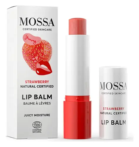 Mossa Juicy Moisture Lip Balm Strawberry