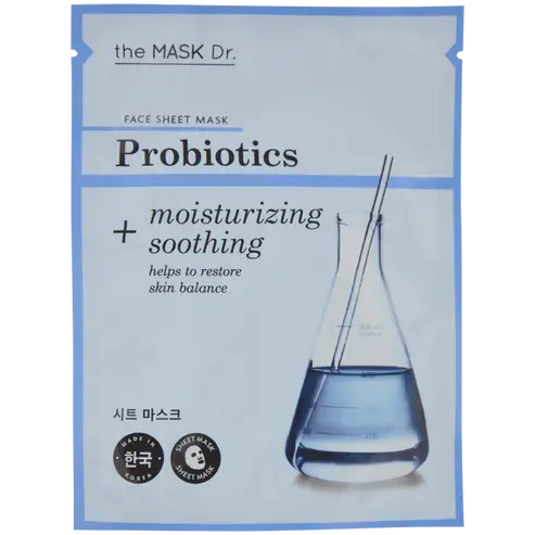 The Mask Dr. Probiotics Moisturizing + Soothing Face Sheet Mask