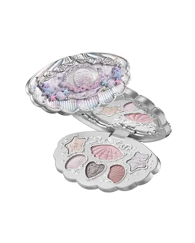 Flower Knows Shell's Jewel 6-Color Makeup Palette 01 Moonlight Pearl