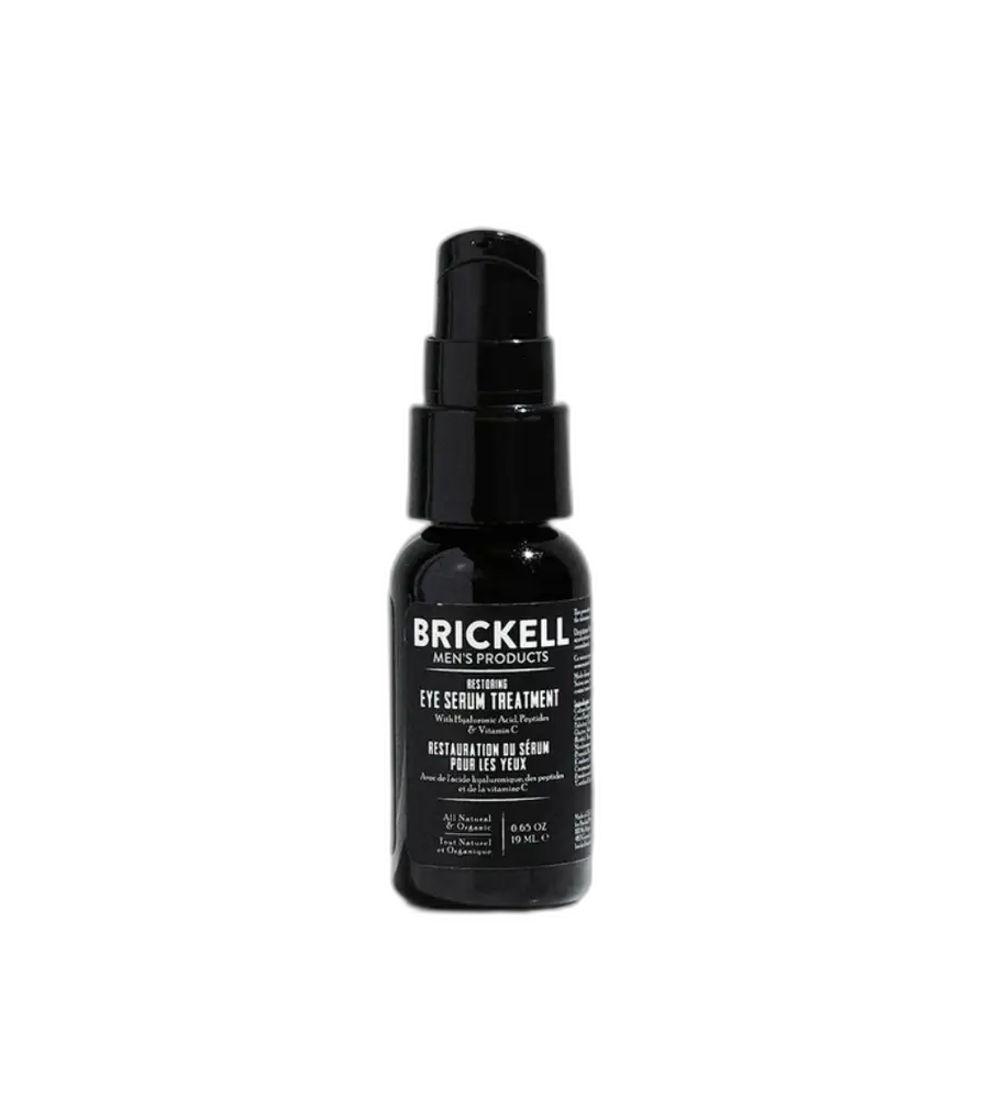 Brickell Men's Products Restoring Eye Serum Treatment Unscented