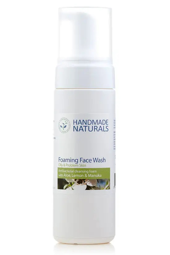 Handmade Naturals Antibacterial Foaming Face Wash