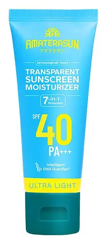 Amaterasun Transparent Sunscreen Moisturizer SPF 40 PA+++
