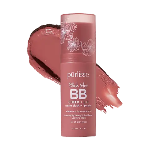 Purlisse Blush Glow BB Cheek + Lip Nude Sugar