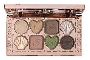 Flower Knows Chocolate Wonder-Shop Eight-Color Eyeshadow Palette 02 Young Shepherdess
