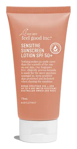 we are feel good inc. Sensitive Sunscreen SPF 50+