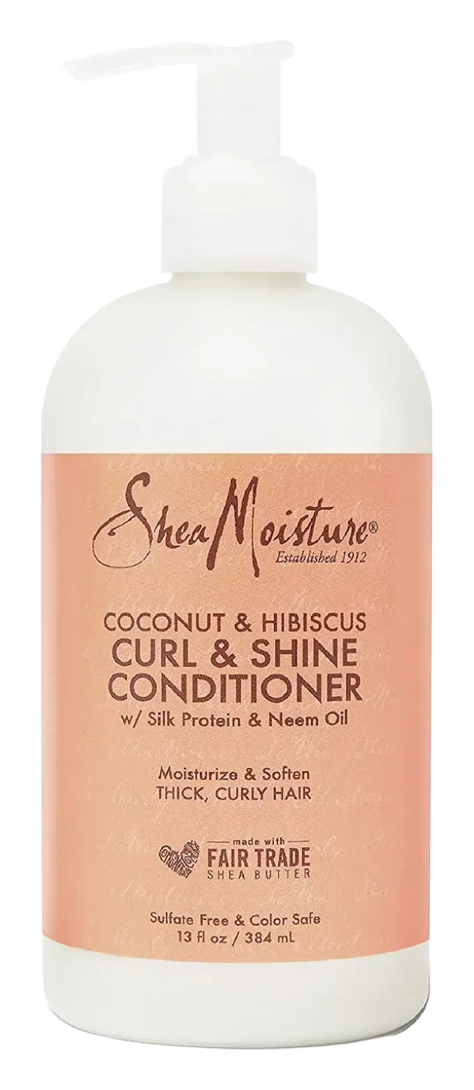 Shea Moisture Coconut & Hibiscus Curl and Shine Conditioner