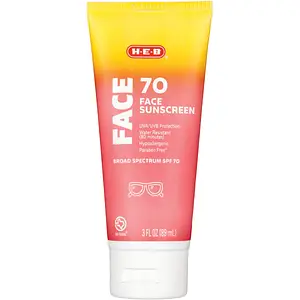 HEB Broad Spectrum Face Sunscreen SPF 70