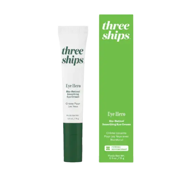 Three Ships Beauty Eye Hero Bio-Retinol Smoothing Eye Cream