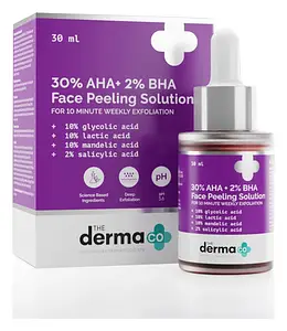 The Derma Co 30% AHA + 2% BHA Peeling Solution