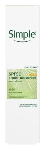 Simple Skincare Kind To Skin SPF 50