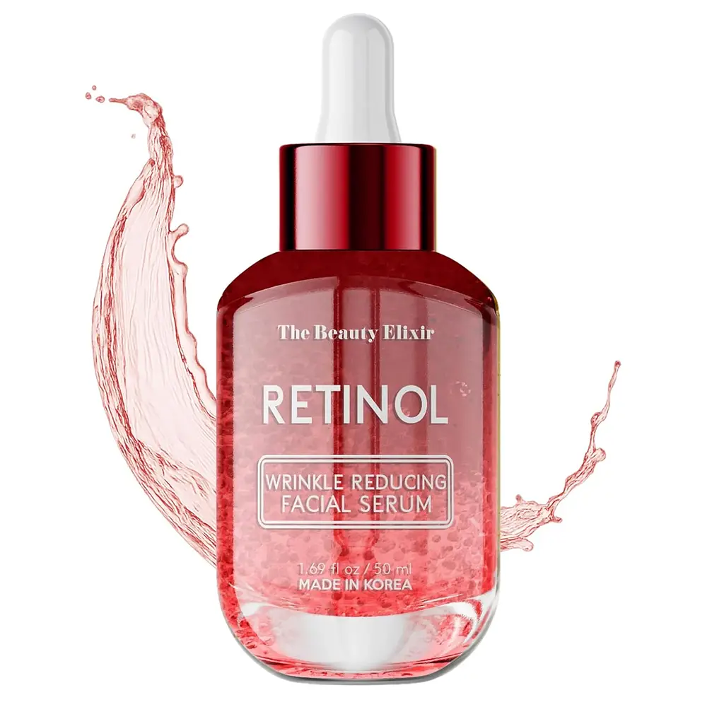 The Beauty Elixir Retinol Wrinkle Reducing Facial Serum