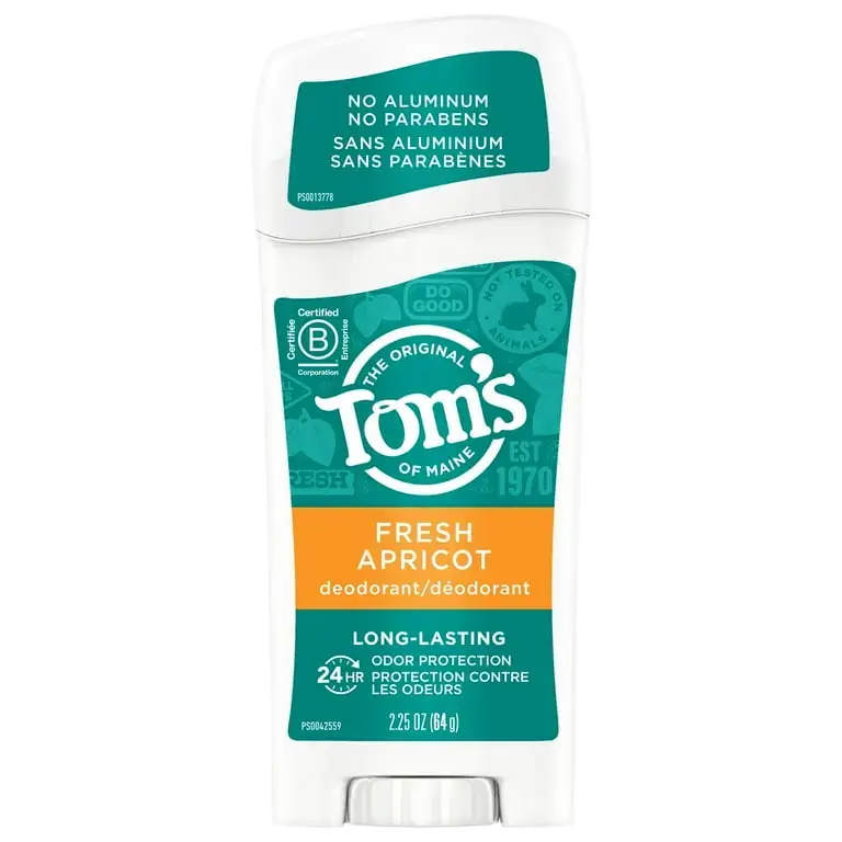Tom's of Maine Long-Lasting Aluminum-Free Deodorant For Women Fresh Apricot