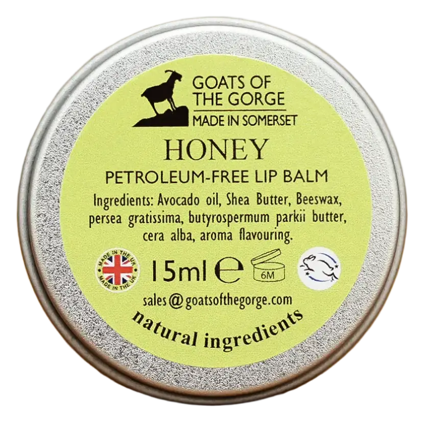 Goats of the Gorge Petroleum-Free Lip Balm Honey