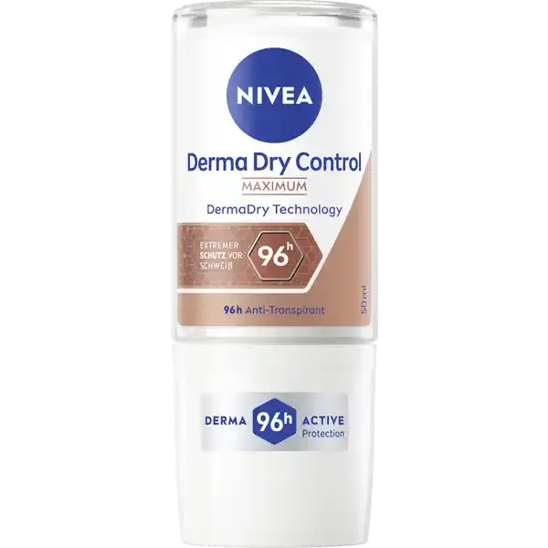 Nivea Derma Dry Control 96h Maximum Anti-Perspirant Roll-on Germany