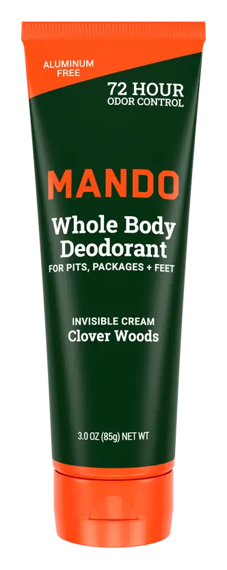 Mando Invisible Cream Deodorant Clover Woods