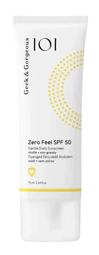 Geek & Gorgeous 101 Zero Feel SPF 50