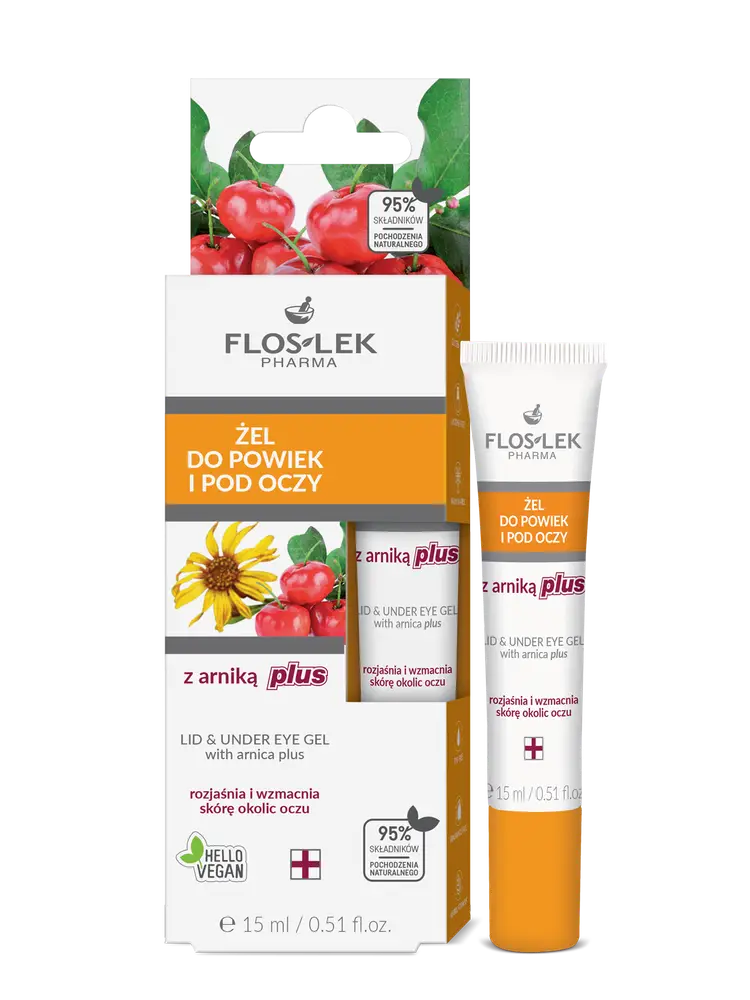 Flos-lek Eyelid And Under-Eye Gel With Arnica Plus
