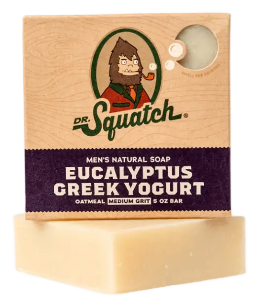 Dr. Squatch Eucalyptus Greek Yogurt Bar Soap