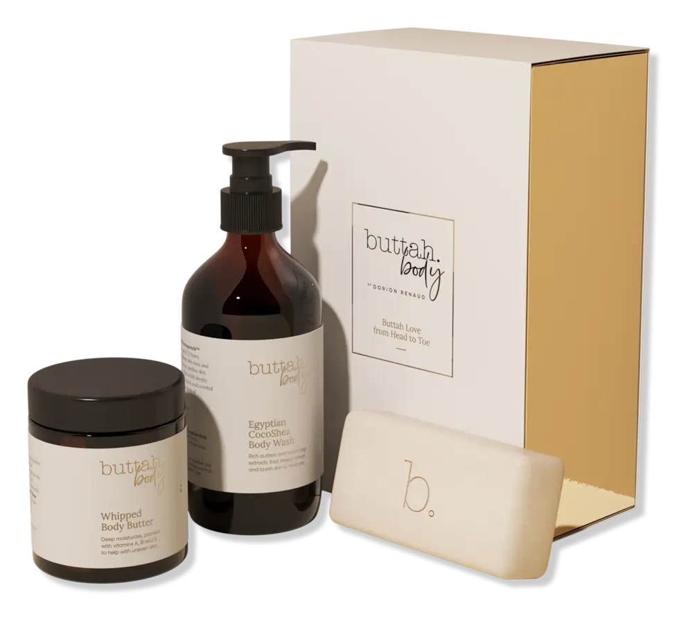 Buttah Skin Body Trio Kit Oatmeal