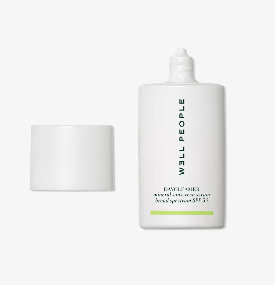 W3ll People daygleamer mineral sunscreen serum broad spectrum spf 34