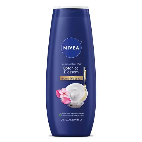 Nivea Nourishing Botanical Blossom Body Wash for Dry Skin