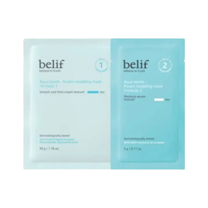 Belif Aqua Bomb Frozen Modeling Mask
