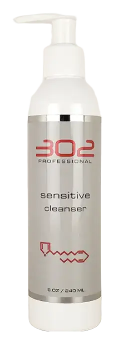 302 Skincare Sensitive Cleanser Gray Label