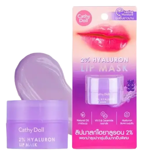 Cathy Doll 2% Hyaluron Lip Mask Bubble Gum