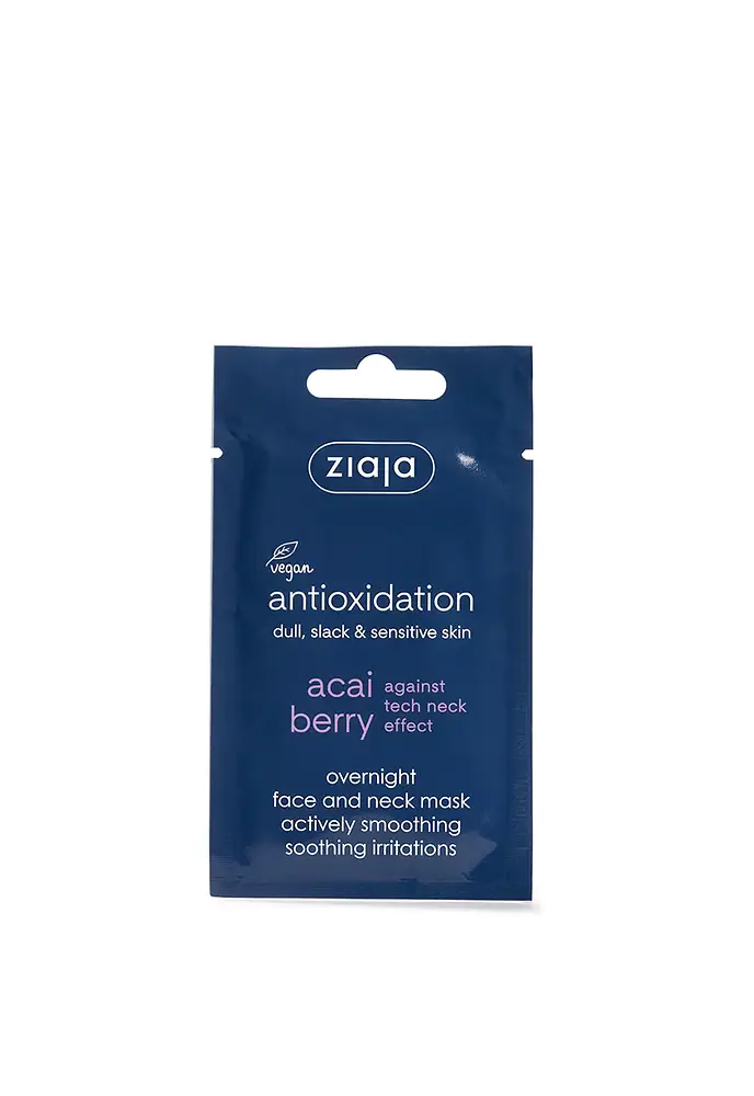 Ziaja Acai Berry Overnight Face And Neck Mask