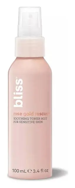 Bliss Rose Gold Rescue Soothing Toner Mist For Sensitive Skin