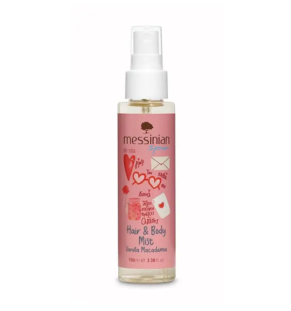 Messinian Spa Hair & Body Mist Vanilla Macadamia