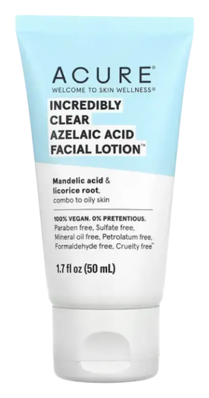 Acure Incredibly Clear Azelaic Acid Facial Lotion