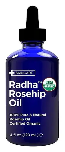 Radha Beauty 100% Pure and Organic Rosehip Oil
