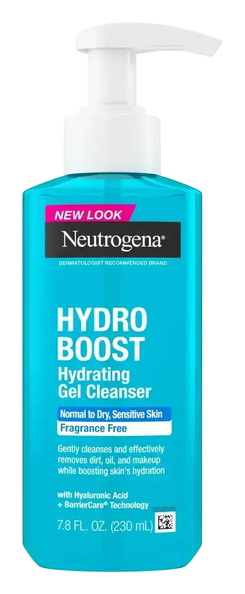 Neutrogena Hydro Boost Hydrating Cleansing Gel, Fragrance-Free