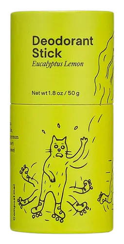 Meow Meow Tweet Deodorant Stick Eucalyptus Lemon
