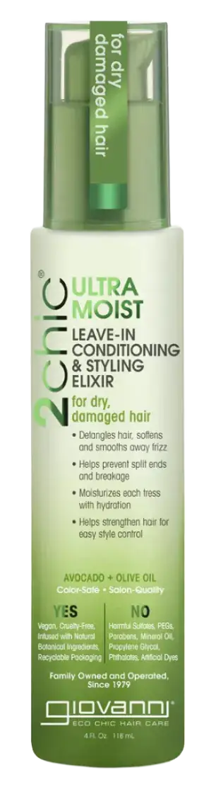 Giovanni 2Chic Ultra-Moist Leave-In Conditioning & Styling Elixir